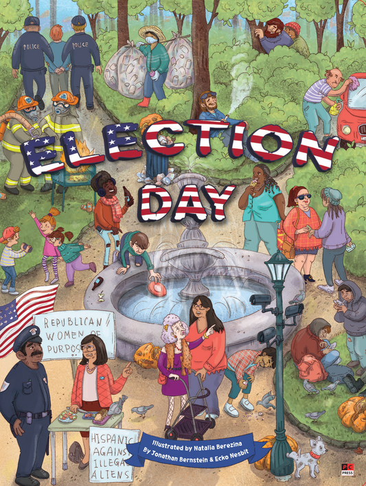 Election Day Anxiety Graphic Novel